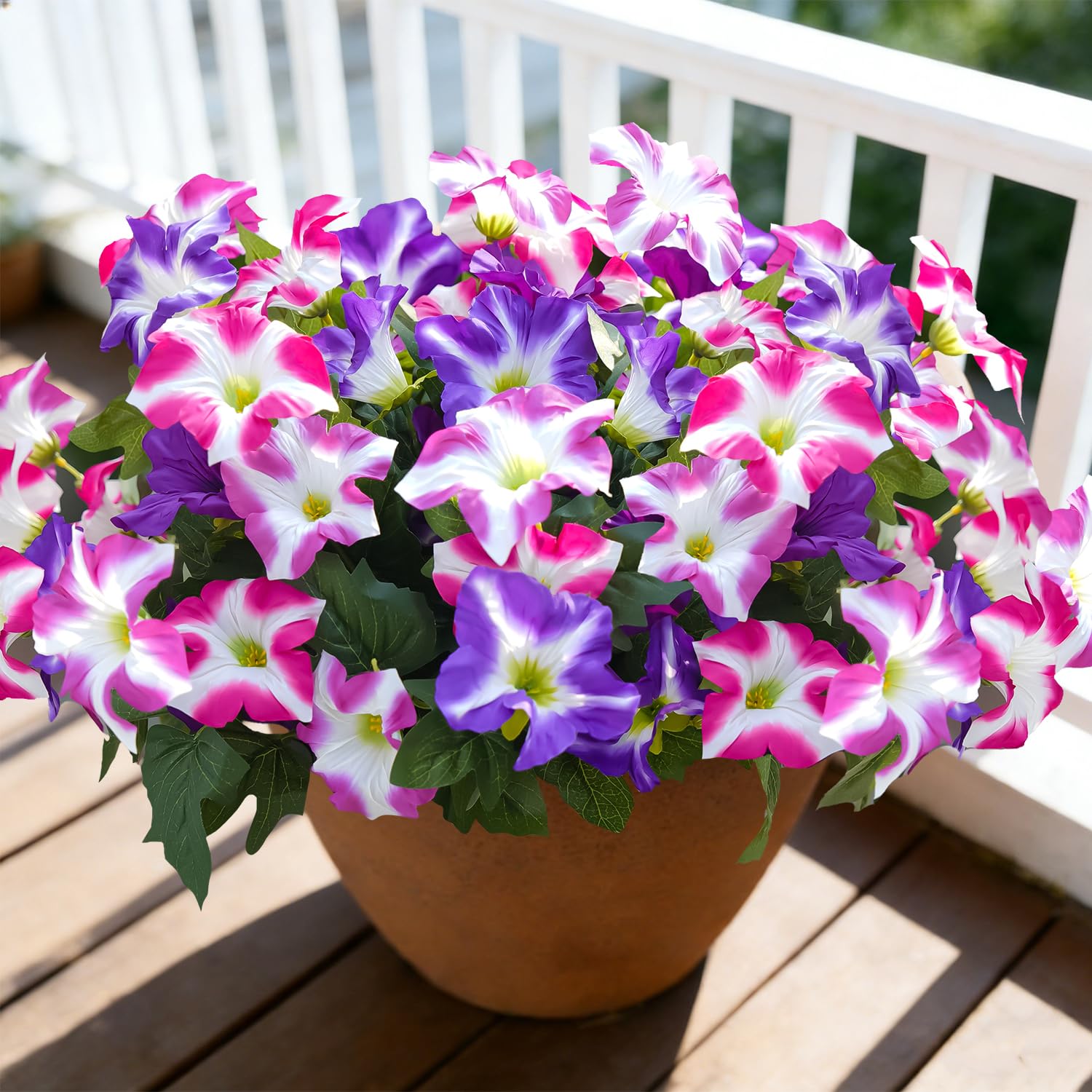 Amazon.com: FULLMUSIC Autumn Artificial Flowers for Outdoors, UV
